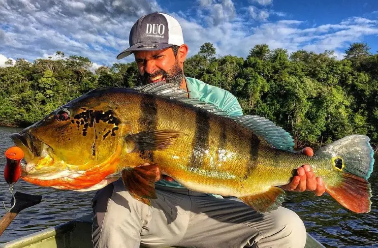 Poisson géant de Colombie, aventure de pêche en rivière